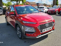 Red Used 2020 Hyundai Kona Premium SUV | £14,798 (Fair price)