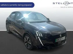 Black Used 2022 Peugeot e-208 Premium Hatchback | £14,198 (Fair price)