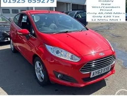 Red Used 2013 Ford Fiesta Zetec Hatchback | £5,499 (Fair price)