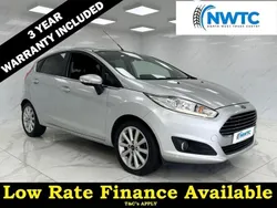 Silver Used 2017 Ford Fiesta Titanium Hatchback | £4,495 (Good price)