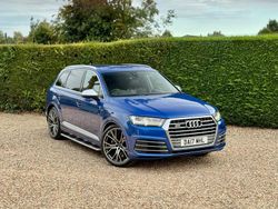 Blue Used 2017 Audi SQ7 Performance SUV | £20,995 (Expensive)