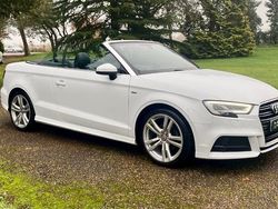 Ibis white Used 2016 Audi A3 Cabriolet S-Line Cabriolet | £17,995