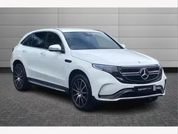 White Used 2022 Mercedes EQC400 AMG line SUV | £22,550 (Good price)