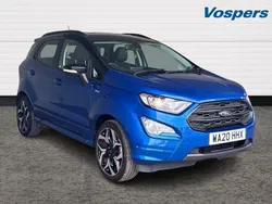 Blue Used 2020 Ford Ecosport ST-Line SUV | £11,650 (Fair price)