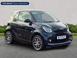 Black Used 2021 Smart ForTwo Electric Drive Exclusive Coupe | £10,499 (A bit pricey)