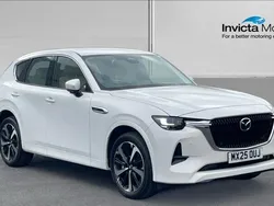 White New 2025 Mazda CX-60 Takumi-Line SUV | £38,971 (Super price)