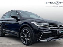 Black Used 2022 VW Tiguan R-line SUV | £27,833 (Fair price)