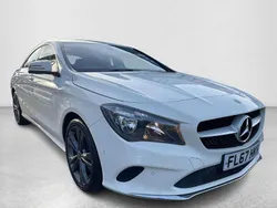 White Used 2017 Mercedes CLA180 Sedan | £10,990 (Fair price)
