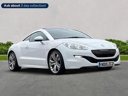 White Used 2015 Peugeot RCZ GTi Coupe | £6,499 (Fair price)
