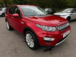Red Used 2015 Land Rover Discovery Sport HSE Luxury SUV | £13,495 (Fair price)