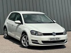 White Used 2015 VW Golf VII Match Hatchback | £5,814 (Fair price)