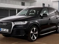 Black Used 2017 Audi Q7 S-Line SUV | £20,990 (Fair price)