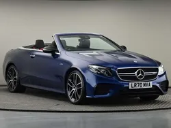 Blue Used 2020 Mercedes E53 AMG Premium Cabriolet | £34,700 (Fair price)