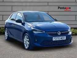 Blue Used 2020 Vauxhall Corsa SRi Hatchback | £9,999 (Fair price)