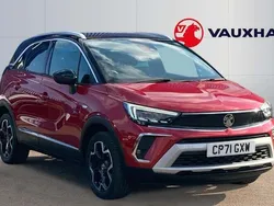 Red Used 2021 Vauxhall Crossland Ultimate SUV | £12,411 (Good price)