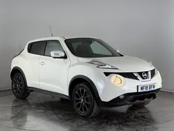 White Used 2018 Nissan Juke Tekna SUV | £10,050 (Fair price)
