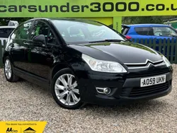 Black Used 2009 Citroën C4 VTR Sport Hatchback | £1,950 (Expensive)
