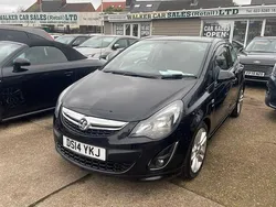 Black Used 2014 Vauxhall Corsa SRi Hatchback | £4,995 (A bit pricey)