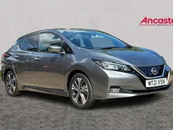 Grey Used 2021 Nissan Leaf Tekna Hatchback | £10,475 (Fair price)