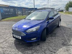 Blue Used 2017 Ford Focus Zetec Hatchback | £3,395 (Good price)