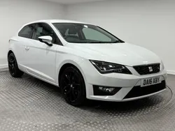 White Used 2016 Seat Leon FR Hatchback | £8,995 (Fair price)