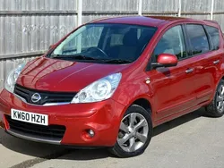 Red Used 2011 Nissan Note N-TEC MPV | £4,449 (Fair price)