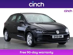 Black Used 2019 VW Polo SE Hatchback | £11,679 (Fair price)