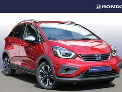Premium crystal red Used 2020 Honda Jazz EX Hatchback | £18,000 (Fair price)