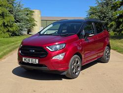 Red Used 2018 Ford Ecosport ST-Line SUV | £7,995 (Fair price)