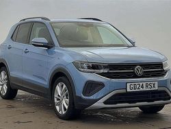 Blue Used 2024 VW T-Cross Match SUV | £19,350 (Fair price)