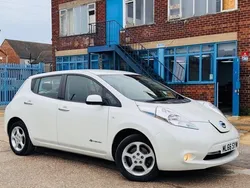White Used 2016 Nissan Leaf Acenta Hatchback | £3,889 (Fair price)