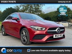 Red Used 2021 Mercedes CLA250e AMG Line Premium Sedan | £19,495 (Fair price)