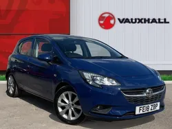 Aegean blue Used 2018 Vauxhall Corsa Hatchback | £6,995 (Fair price)