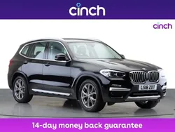 Black Used 2018 BMW X3 xLine SUV | £22,459 (Fair price)