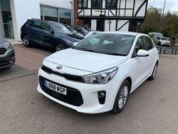 White Used 2018 Kia Rio Hatchback | £9,500 (A bit pricey)