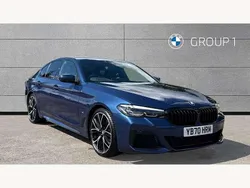 Blue Used 2020 BMW 520 M Sport Sedan | £25,990 (A bit pricey)