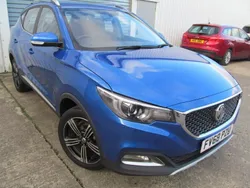 Blue Used 2018 MG ZS Exclusive Sedan | £11,495 (Fair price)