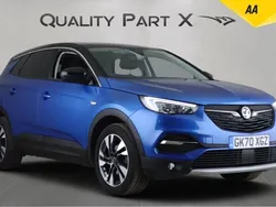 Blue Used 2020 Vauxhall Grandland X SRi SUV | £12,380 (Good price)