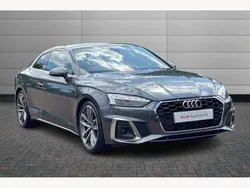 Grey Used 2022 Audi A5 S-Line Coupe | £25,395 (Good price)