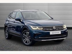 Blue Used 2022 VW Tiguan Elegance SUV | £24,295 (Fair price)