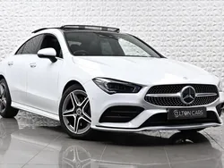 White Used 2021 Mercedes CLA220 AMG Line Premium Plus Sedan | £25,750 (Fair price)