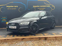 Black Used 2018 Audi A3 Sportback S-Line Hatchback | £16,290 (Fair price)