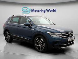 Blue Used 2021 VW Tiguan Elegance SUV | £23,900 (Fair price)