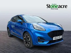 Blue Used 2022 Ford Puma ST-Line X SUV | £16,995 (Fair price)