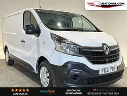 White Used 2021 Renault Trafic Business Van | £10,490 (Good price)