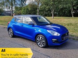 Blue/silver Used 2017 Suzuki Swift SZ-T Hatchback | £3,495 (Super price)