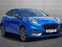 Desert island blue Used 2022 Ford Puma ST-Line Hatchback | £18,525 (Fair price)