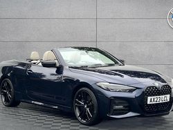 Blue Used 2023 BMW 420 M Sport Cabriolet | £35,395 (Fair price)