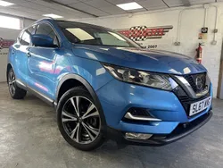 Blue Used 2017 Nissan Qashqai N-Connecta SUV | £10,500 (Fair price)