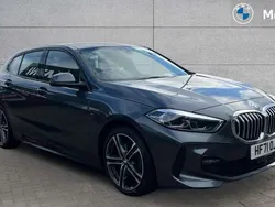 Mineral grey metallic Used 2021 BMW 118 M Sport Hatchback | £18,432 (Fair price)